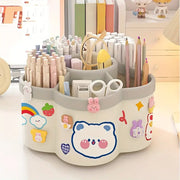 Multi-functional Desktop Stationery Storage Box
