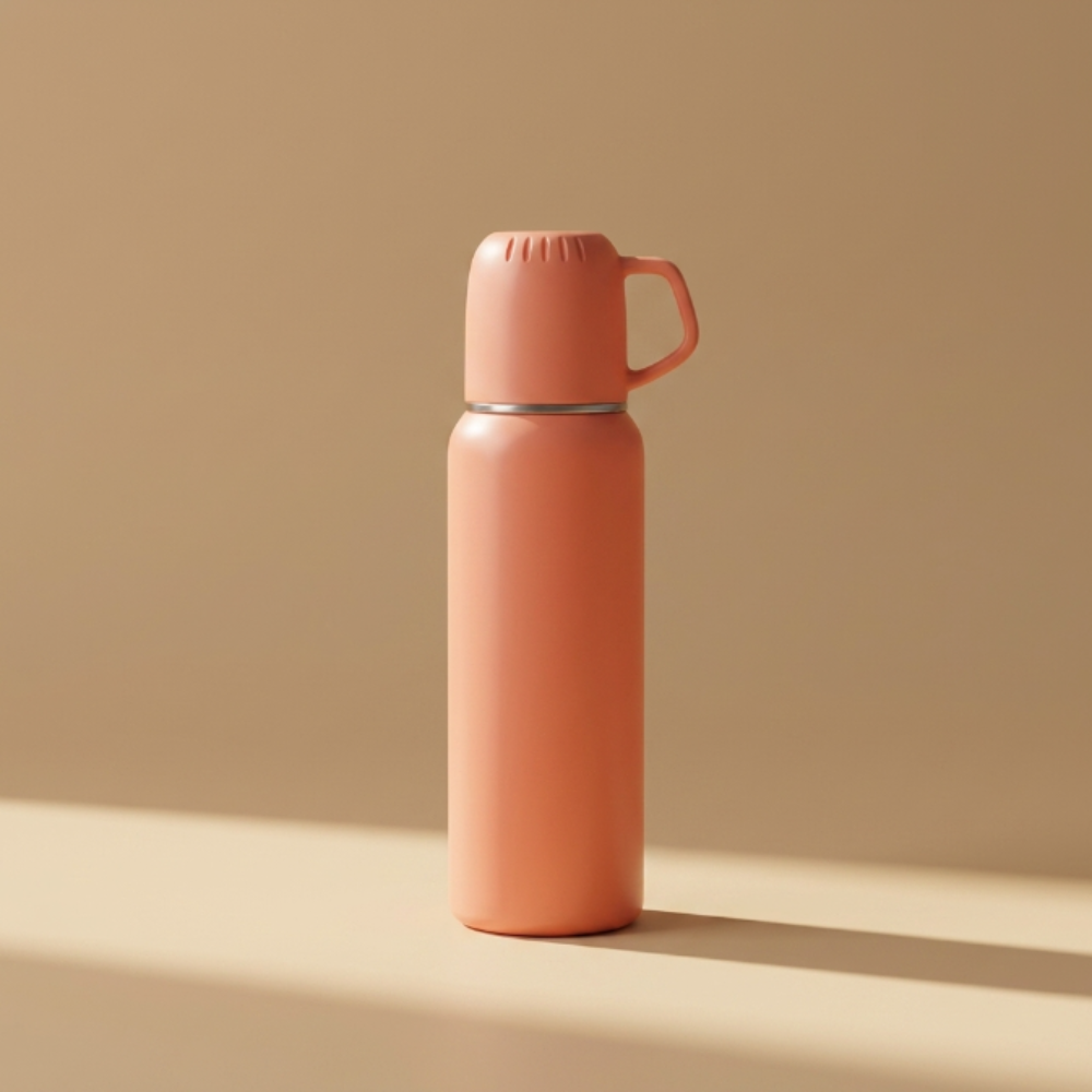 450ml Stainless Steel Vacuum Flask Bottle | Hot & Cold Insulated Water Bottle