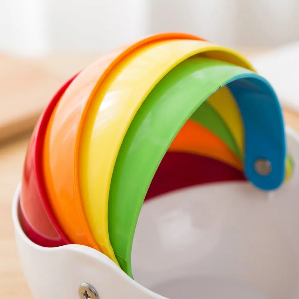 Rainbow Foldable Multifunction Tissue Box | Tissue Holder, Candy, Fruit Bowl & Snack Storage Organizer
