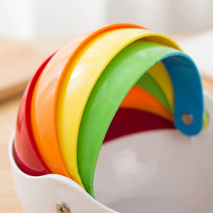Rainbow Foldable Multifunction Tissue Box | Tissue Holder, Candy, Fruit Bowl & Snack Storage Organizer