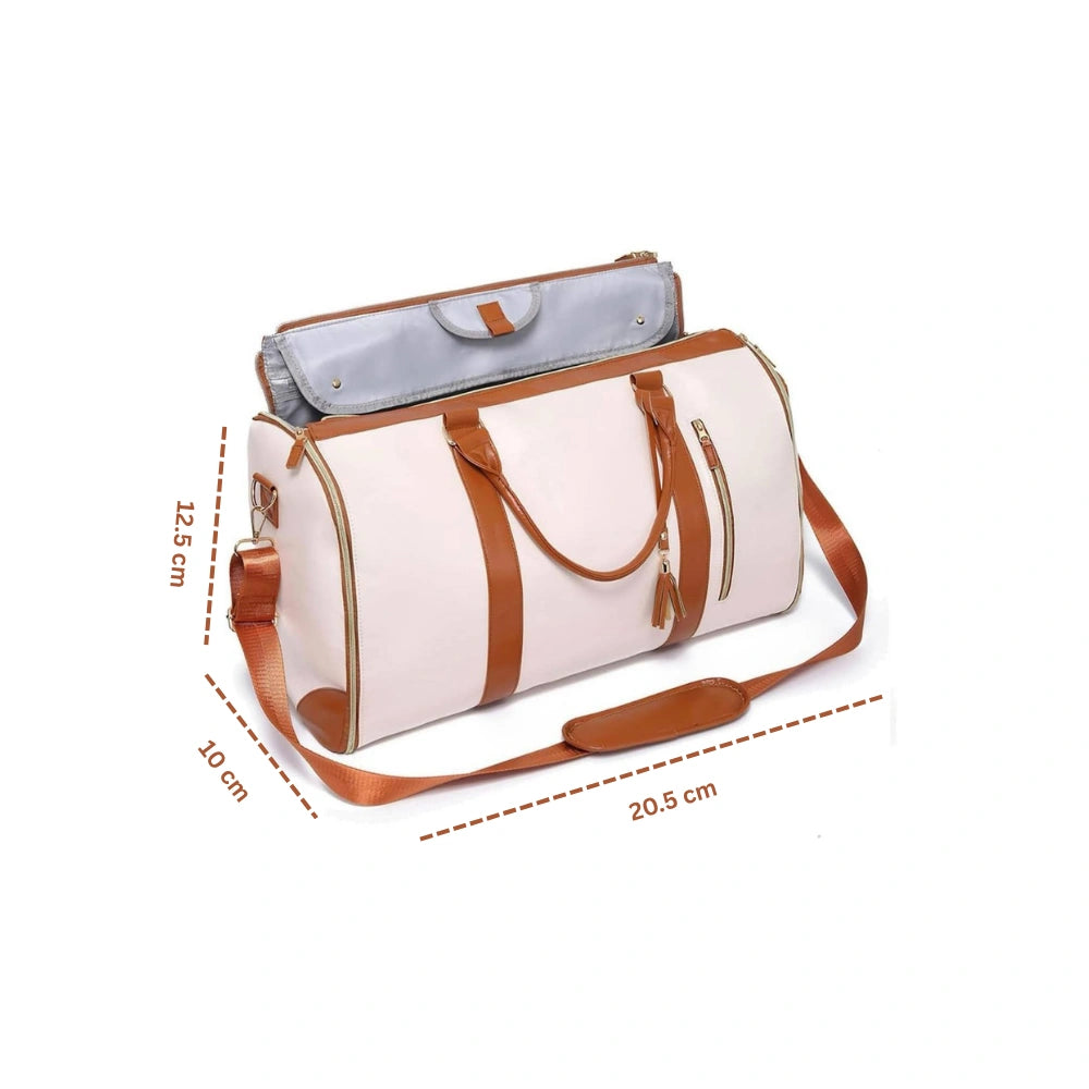 2-in-1 Convertible Garment Duffle Bag for Travel