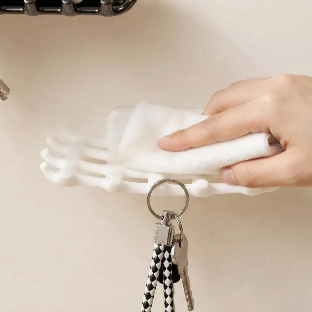 Self Adhesive Wall Mounted Soap Holder | No Drill Bathroom Soap Stand