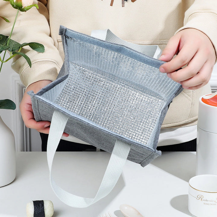 Insulated Lunch Bag Leakproof Thermal Tote for Office School Picnic