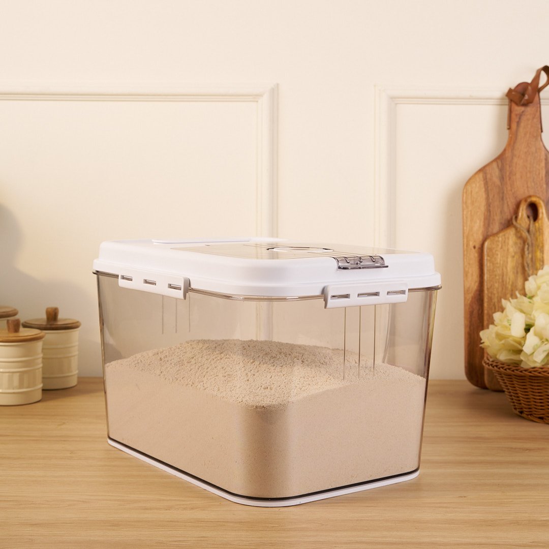 Premium Airtight Food Storage Container | Keep Grains Fresh & Protected