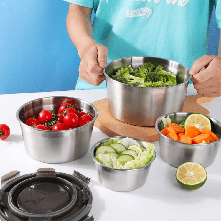 Premium Stainless Steel Food Storage Container | Eco-Friendly & Durable Kitchen Essential