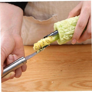 Stainless Steel Chili Corer & Seed Remover Tool | Pepper Deseeder for Jalapeños, Green Chilies & Peppers | Easy Kitchen Gadget