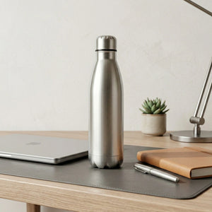 1 Litre Stainless Steel Water Bottle | Vacuum Insulated Flask, Leakproof BPA-Free Metal Bottle for Hot & Cold Drinks, Office, Gym, School & Travel
