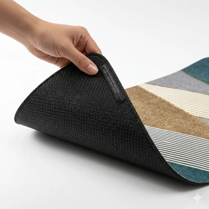 2-Piece Kitchen Mat Set | Waterproof Memory Foam Anti-Fatigue Non-Slip Rugs for Kitchen, Sink, Laundry & Office (120x40cm + 40x60cm)