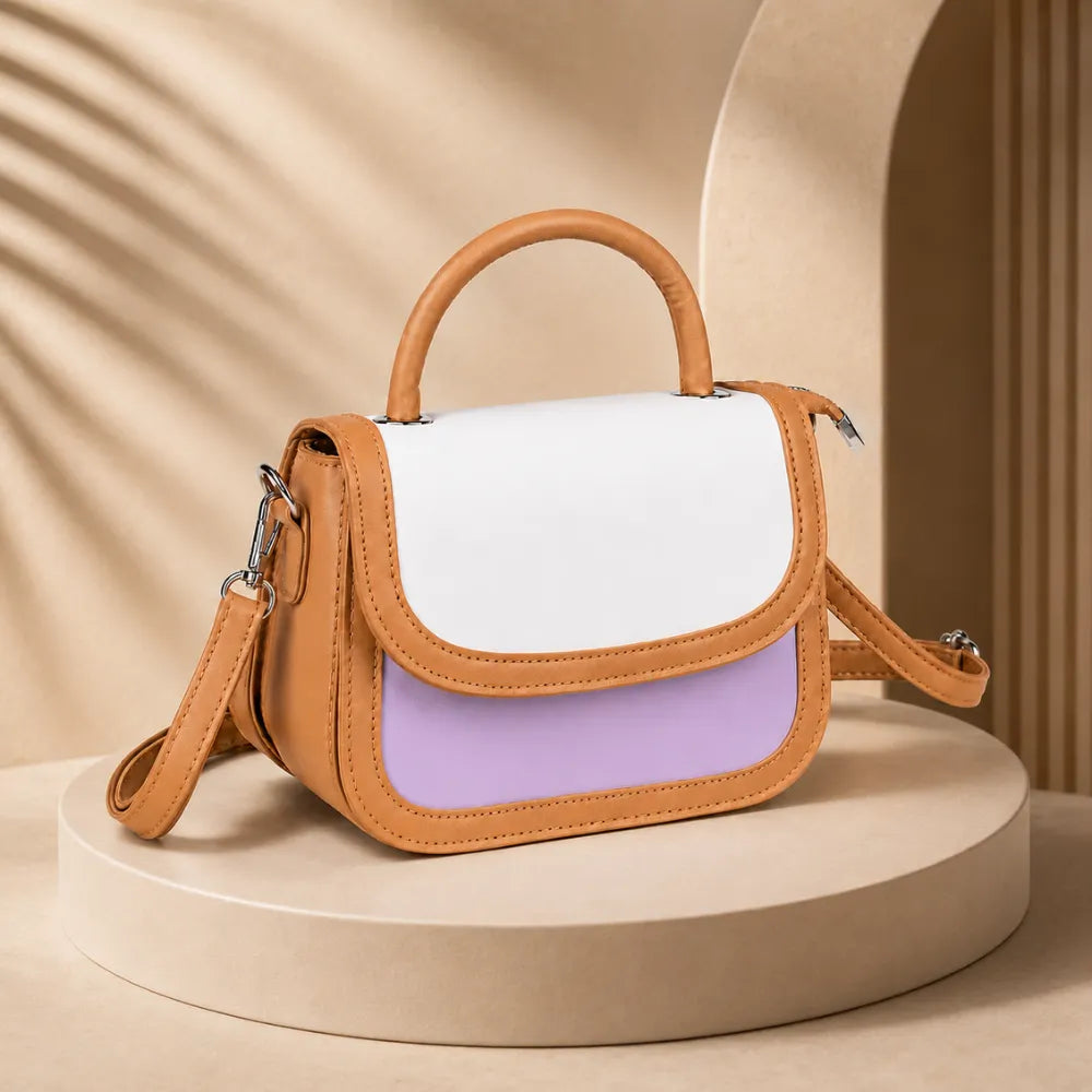 Women's Satchel Handbag | Stylish Crossbody Shoulder Tote Messenger Bag for Girls & Ladies