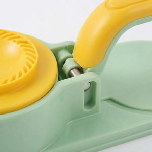 3-in-1 Dumpling Maker Machine | Momo, Gujiya, Samosa & Karanji Dough Press | Dumpling Skin Press Mould