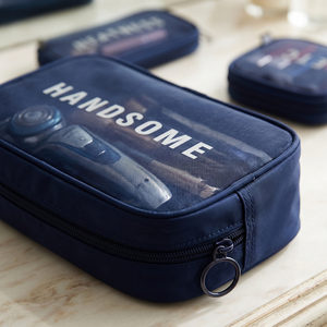 Transparent Mesh Cosmetic & Toiletry Bag | Waterproof Zipper Makeup Organizer Pouch for Travel, Grooming & Daily Essentials