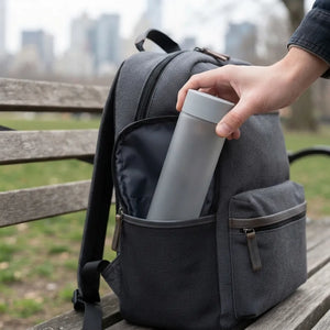 6PCS 1L Unbreakable Round Water Bottle Set | BPA-Free Leakproof Plastic Bottles for Home, Office & Gym