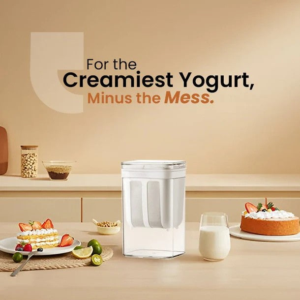 Multifunctional Yogurt Filter with Fine Mesh Strainer -Chef Aruna's Choice