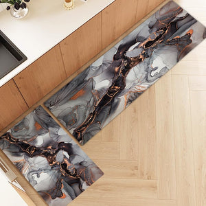 Waterproof Memory Foam Kitchen Mat - Anti-Fatigue Comfort Runner Rug