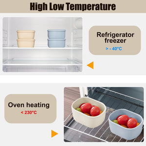 Multi-Use Silicone Food Storage Container with Lid | Flexible, Airtight Daily Storage Solution