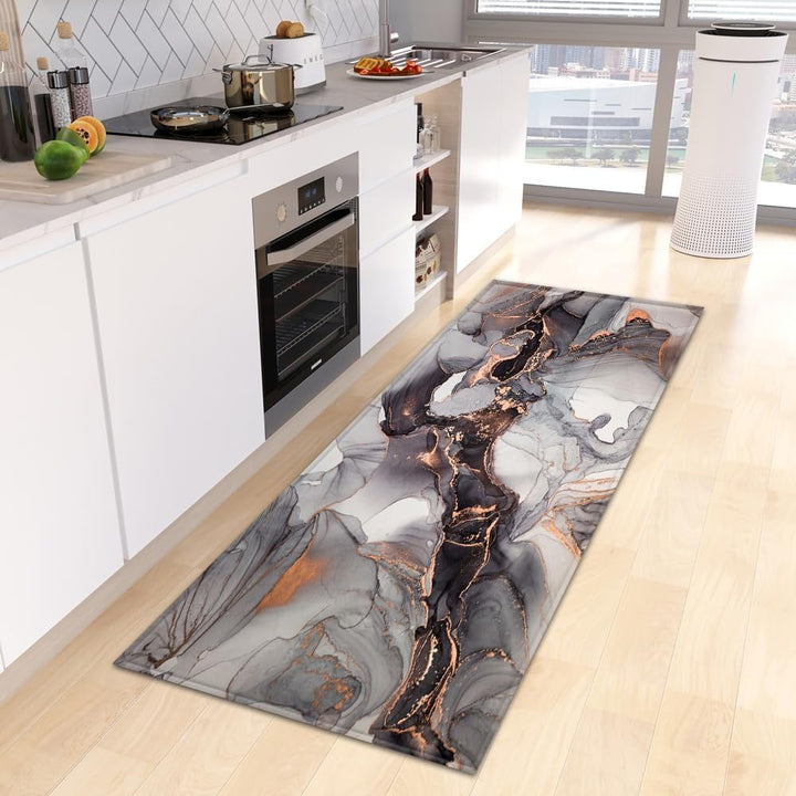 Waterproof Memory Foam Kitchen Mat - Anti-Fatigue Comfort Runner Rug