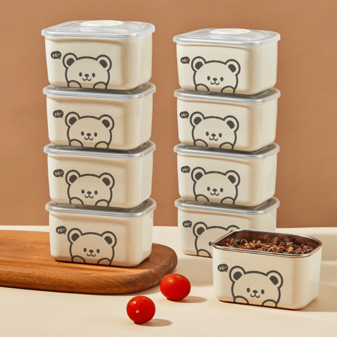 Stainless Steel Multi-Purpose Meal Storage Container 300ml | Compact Airtight Snack & Dip Box