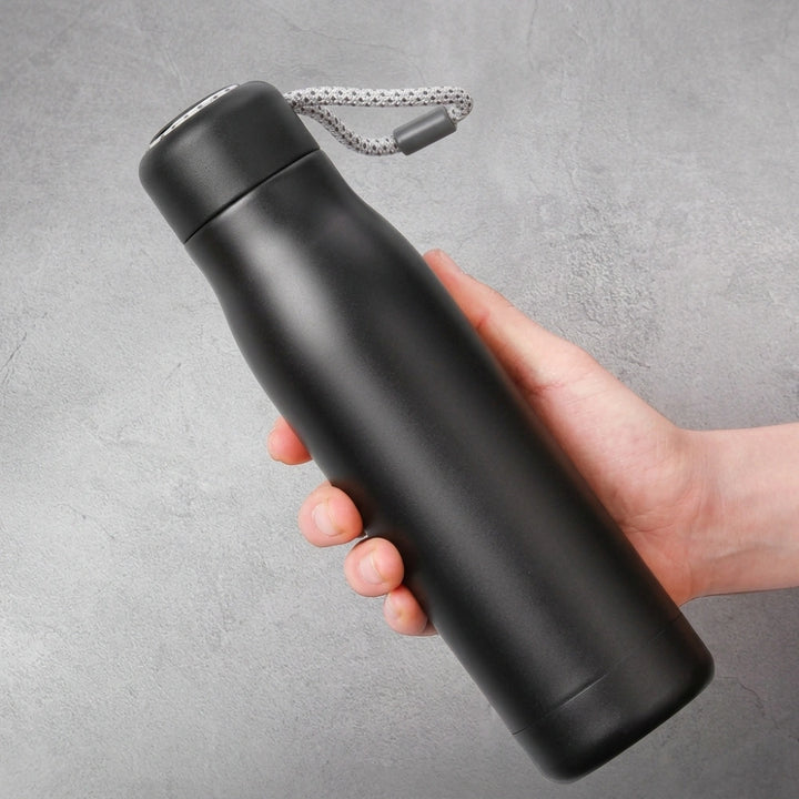 500ml Stainless Steel Vacuum Insulated Water Bottle | Hot & Cold Flask | Leakproof Sports Bottle for Office, School, Gym, Travel & Outdoor