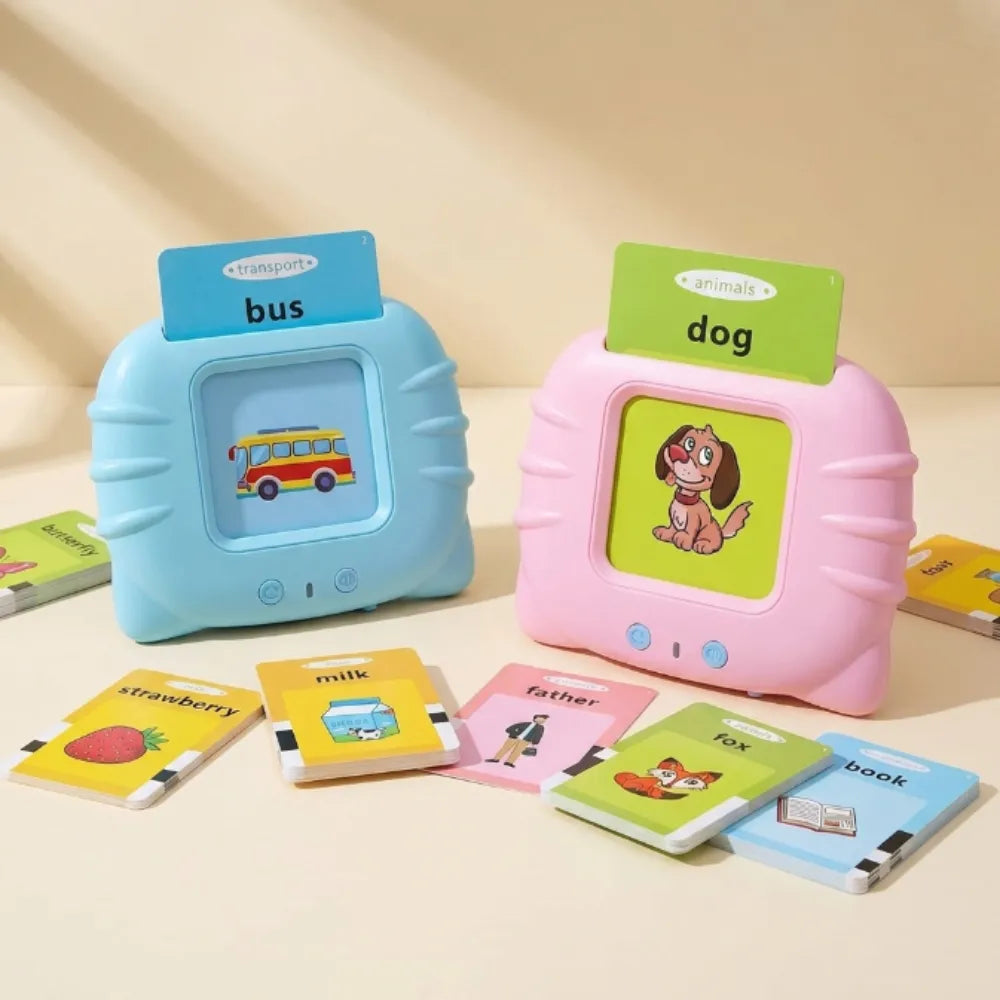 Talking Baby Double-Sided Flash Cards | Interactive Montessori Learning Toy | Cognitive Skills & Educational Toy for Kids 2+ Years