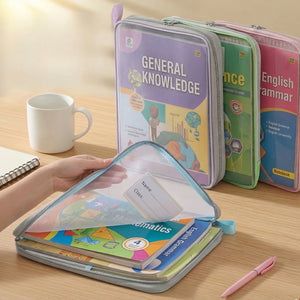 A4 Mesh Zipper Document Pouch – Transparent File Organizer Bag with 1 pcs
