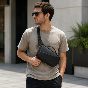 Waterproof Anti-Theft Crossbody Sling Bag | Casual Chest Shoulder Bag for Travel, Office & Daily Use