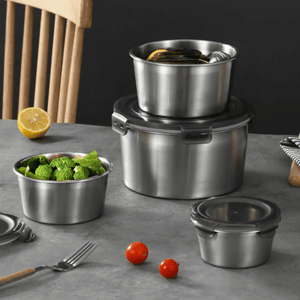 Premium Stainless Steel Food Storage Container | Eco-Friendly & Durable Kitchen Essential