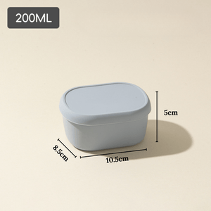 Multi-Use Silicone Food Storage Container with Lid | Flexible, Airtight Daily Storage Solution