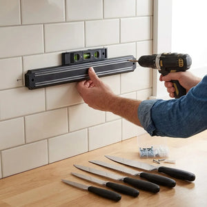 Strong Magnetic Knife Holder | Wall Mounted Magnetic Knife Strip | Modern Kitchen Knife & Tool Storage Rack