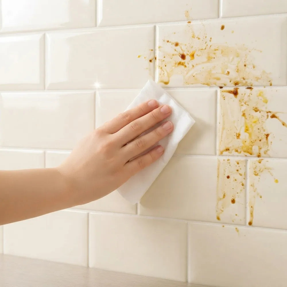 Reusable Kitchen Cleaning Sponge Wipes | Biodegradable Foam Sponge Cloth for Dishes, Countertops & Kitchen Cleaning