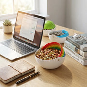 Rainbow Foldable Multifunction Tissue Box | Tissue Holder, Candy, Fruit Bowl & Snack Storage Organizer