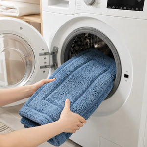 Anti-Skid Tufted Cotton Floor Mat 40×60cm | Soft Plush Bath & Living Room Rug | Absorbent Non-Slip Floor Mat