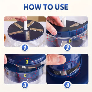 Housious® AutoPeel Electric Fruit Peeler & Separator