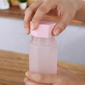 6PCS Frosty Octagon Fridge Water Bottle Set | BPA-Free Plastic Fridge Bottles for Home, Office, Kids & Daily Use