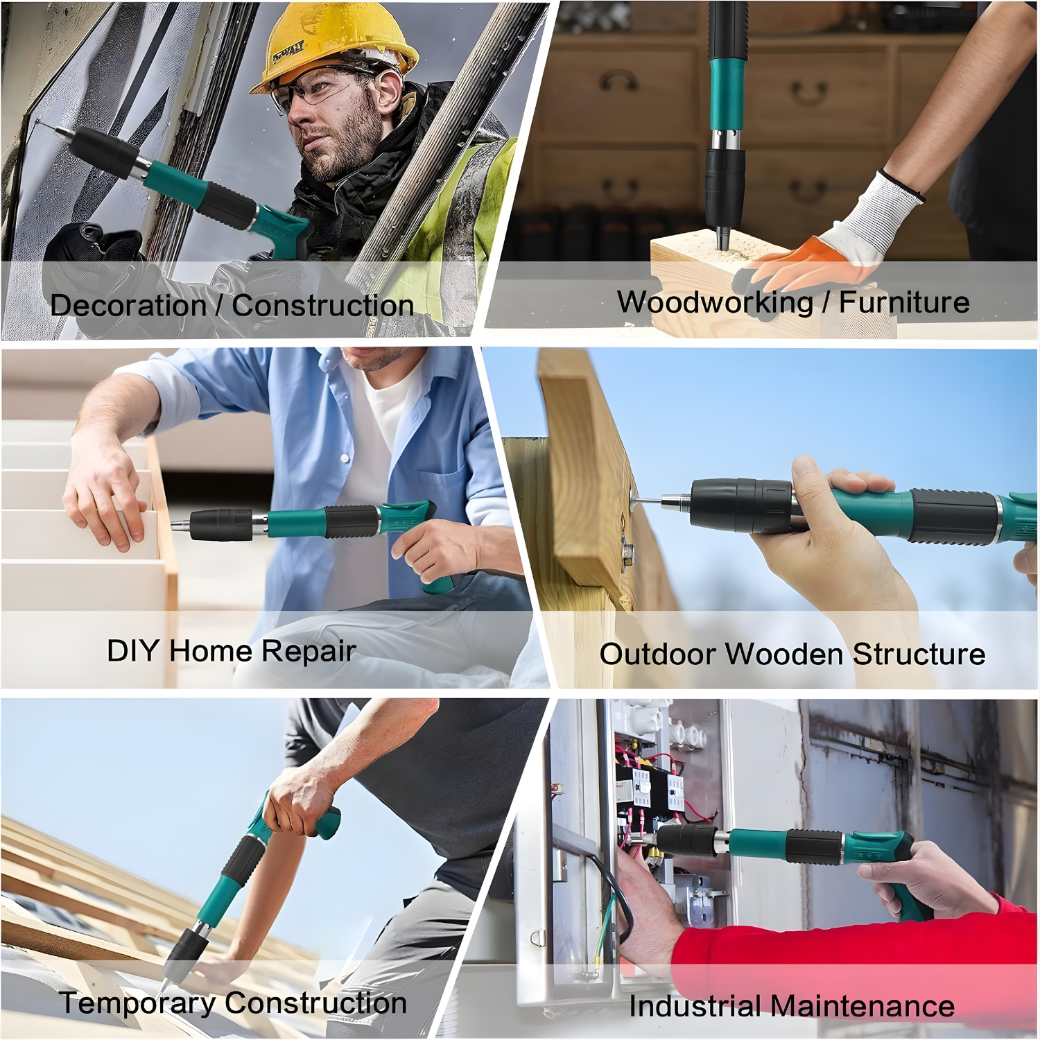 Heavy Duty Manual Nail Gun for Concrete, Wall & Wood Applications