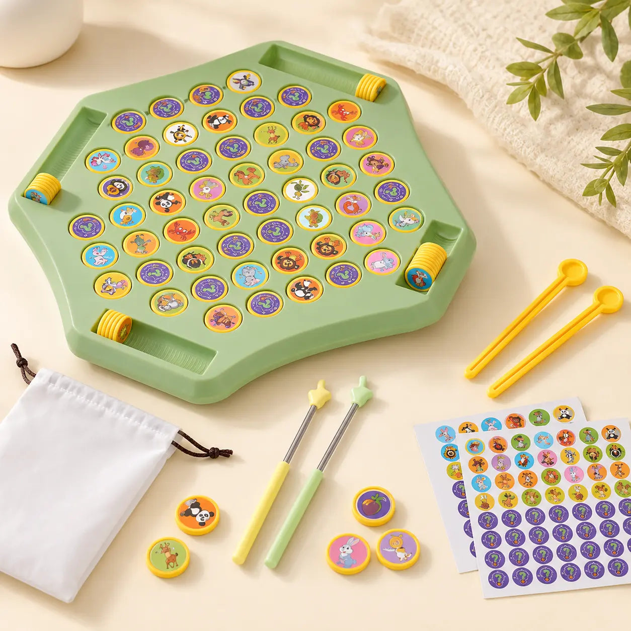 Wooden Kids Memory Matching Game | Educational Toy 3-6 Years