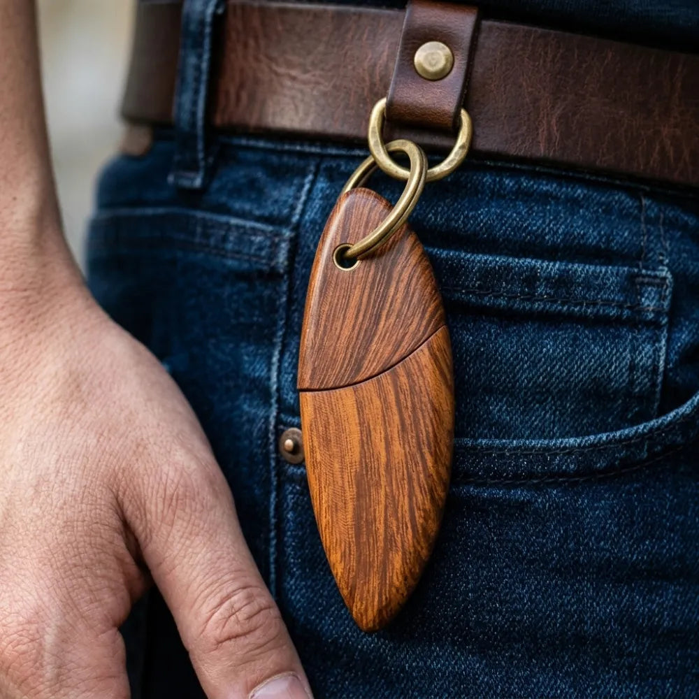 Mini Retractable Utility Knife Keychain | Portable Box Cutter Key Ring | Pocket-Size Cutter for Packages, Camping & Outdoor Use