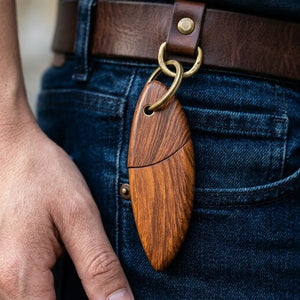 Mini Retractable Utility Knife Keychain | Portable Box Cutter Key Ring | Pocket-Size Cutter for Packages, Camping & Outdoor Use