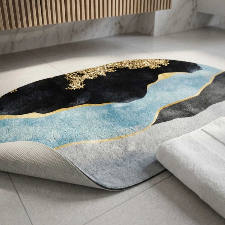 Premium Non-Slip Quick-Dry Bath Mat | Ultra-Absorbent, Machine-Washable Bathroom Rug