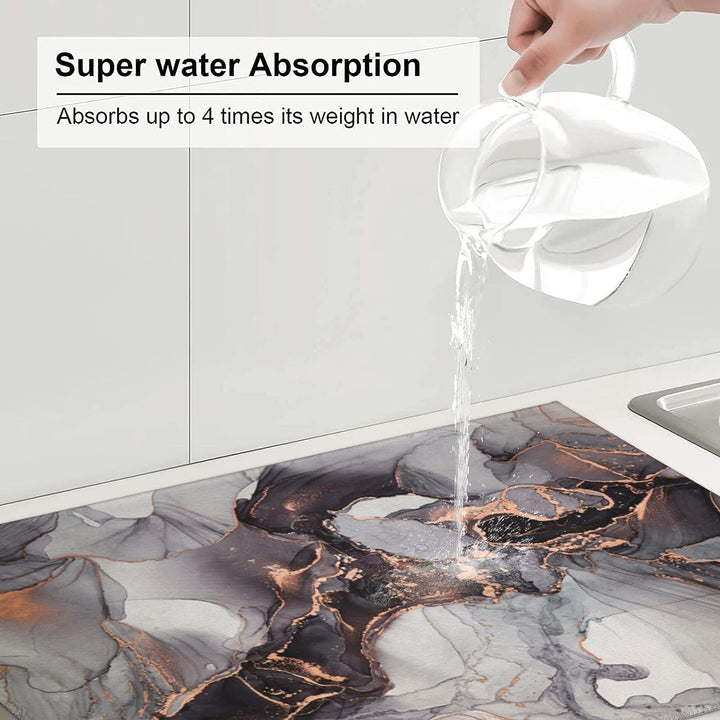 Waterproof Memory Foam Kitchen Mat - Anti-Fatigue Comfort Runner Rug