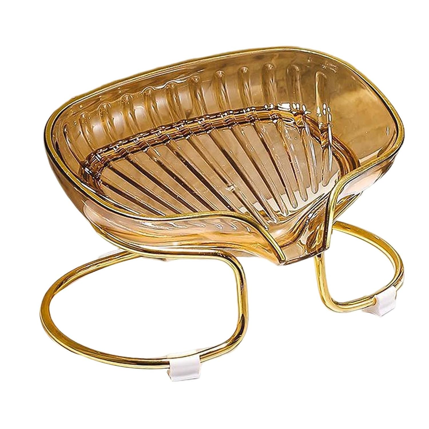 Drain Soap Dish Holder | Bathroom Shower Soap Box with Drain Tray