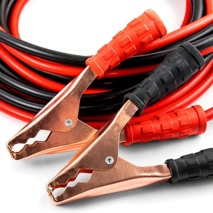 Heavy Duty Auto Jumper Cables | Emergency Battery Booster Clamps