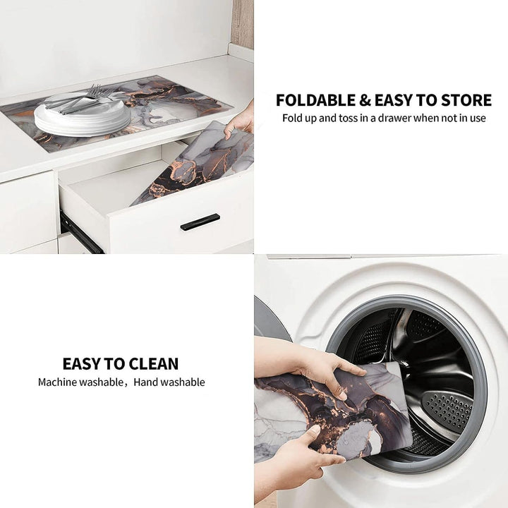 Waterproof Memory Foam Kitchen Mat - Anti-Fatigue Comfort Runner Rug
