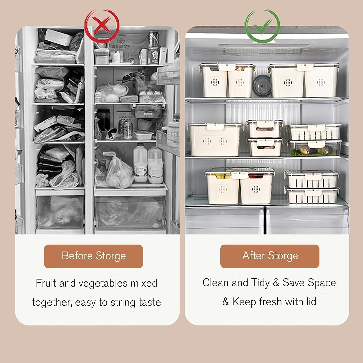 Multi Compartments Food Storage Box (4 Compartment) | Airtight Snack Storage Container