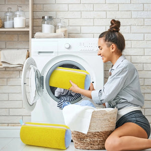 Shoe Washing Bag for Machine Reusable Sneaker Laundry Bag with Zipper Protection