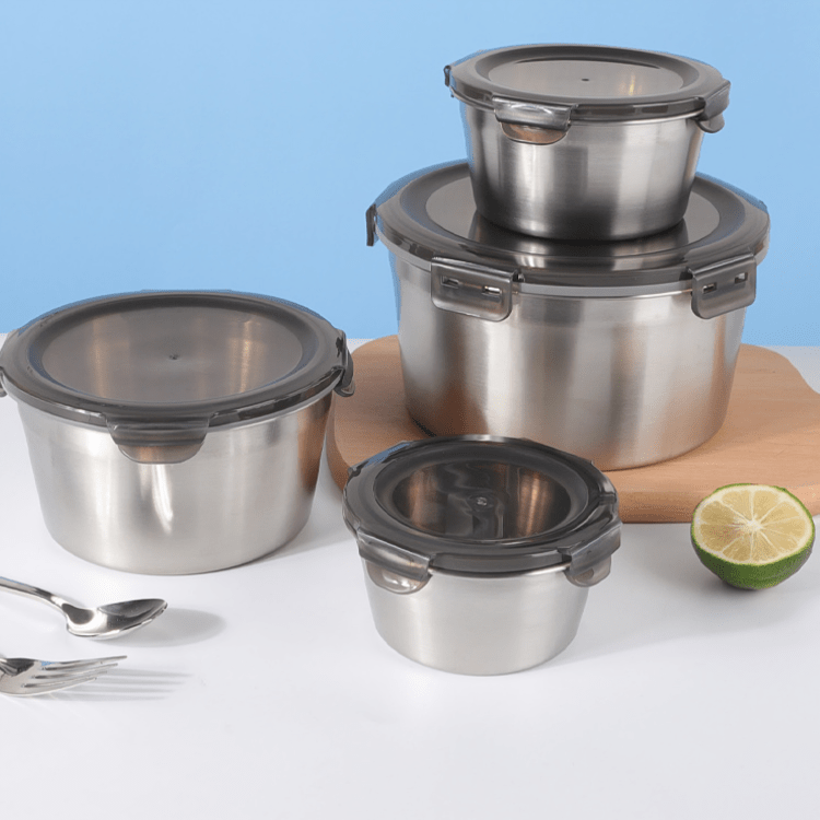 Premium Stainless Steel Food Storage Container | Eco-Friendly & Durable Kitchen Essential