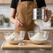 Heavy Duty Stainless Steel Flour Sifter with Handle – Baking Essentials