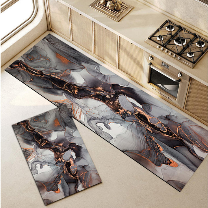Waterproof Memory Foam Kitchen Mat - Anti-Fatigue Comfort Runner Rug