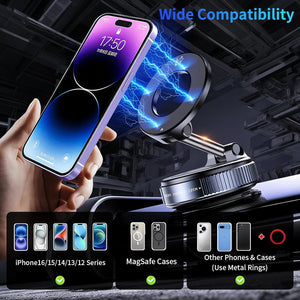 Housious-Vacuum Magnetic Car Phone Holder
