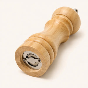 5-Inch Wooden Salt & Pepper Grinder Mill | Manual Spice Crusher for Salt, Black Pepper & Seasonings | Kitchen & Dining Table
