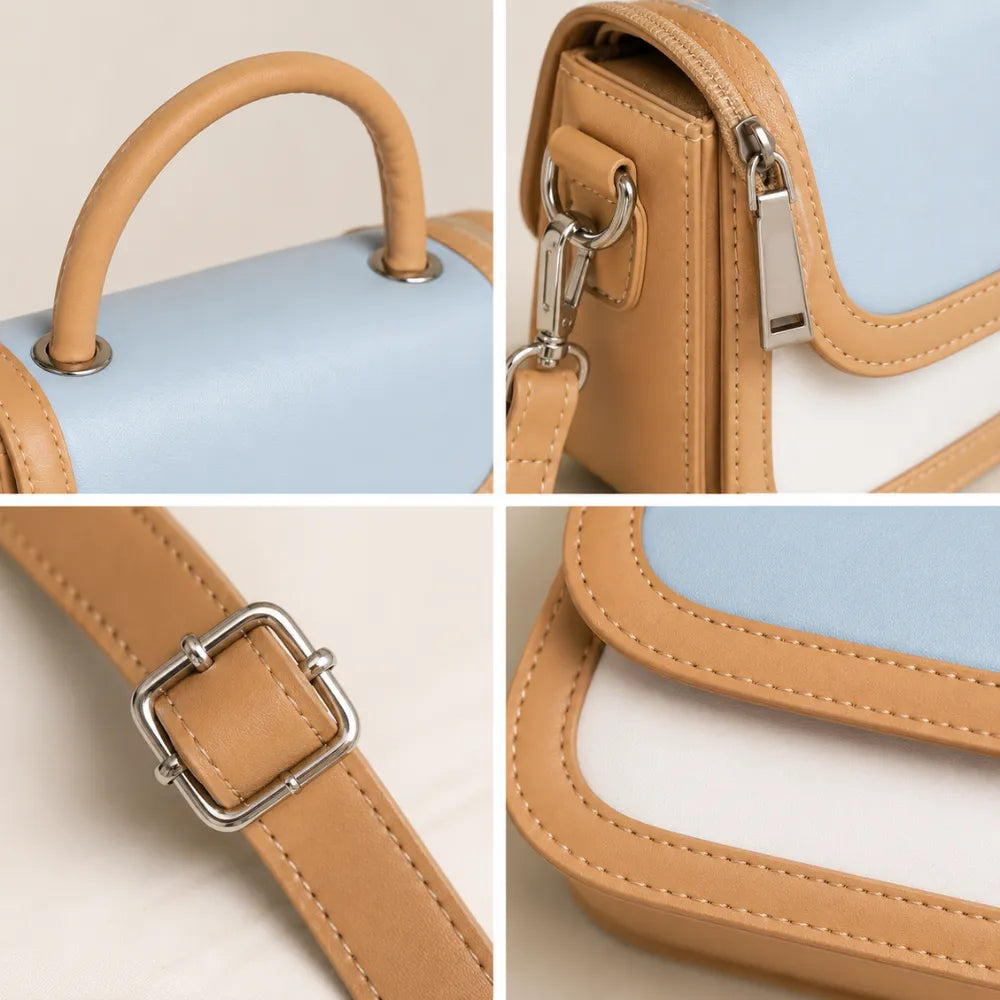 Women's Satchel Handbag | Stylish Crossbody Shoulder Tote Messenger Bag for Girls & Ladies